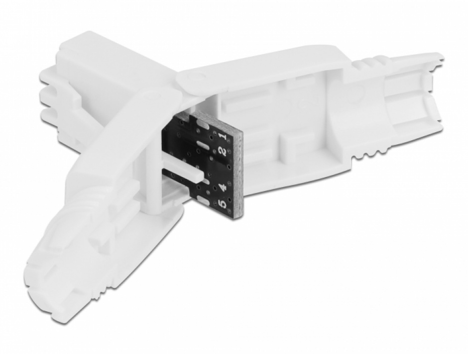 Imagine Conector de retea RJ45 Cat.6 UTP toolfree, Delock 86977