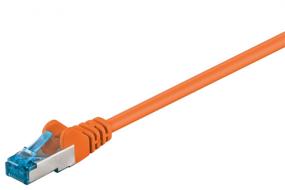 Imagine Cablu de retea RJ45 cat 6A SFTP 0.25m Portocaliu, sp6asftp002E