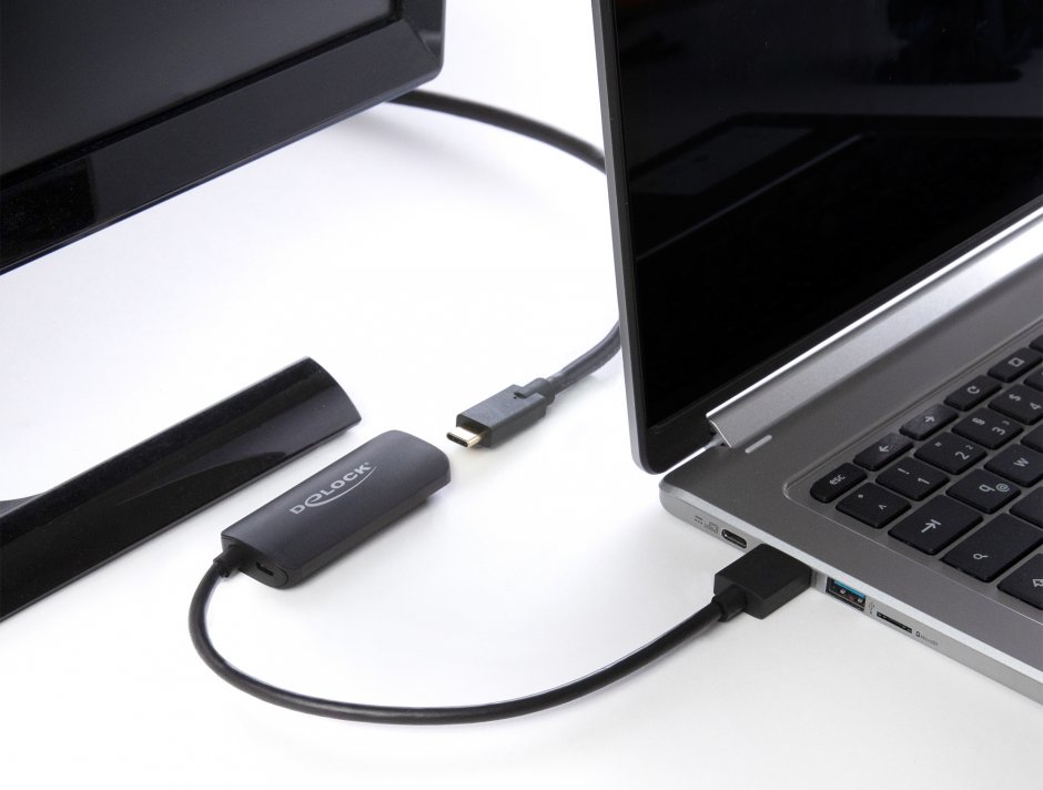 Imagine Adaptor HDMI la USB type C (DP Alt Mode) T-M 4K60Hz, Delock 63251