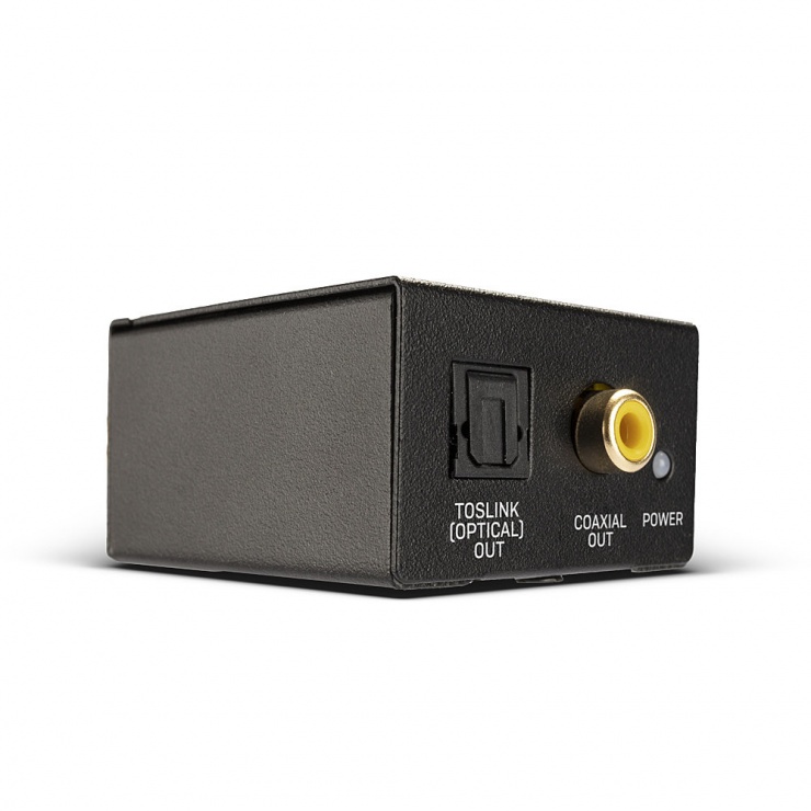 Imagine Convertor audio analog RCA la digital Toslink (Optic) & Coaxial ADC, Lindy L70309