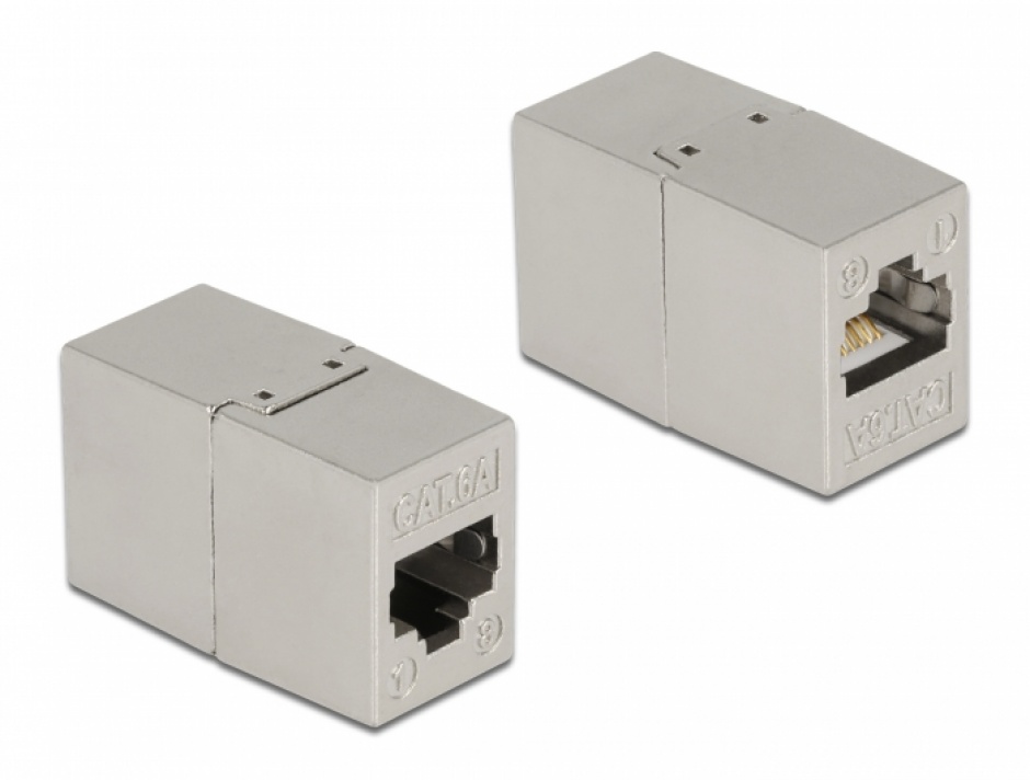 Imagine Cupla retea RJ45 STP Cat.6A, Delock 87037