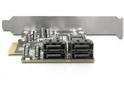 Imagine Placa PCI Express la 4 x SATA II Raid, Delock 89280
