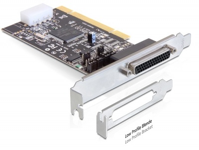 Imagine Placa PCI la 2 x Serial RS232 Power Management, Delock 89303