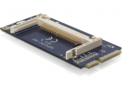 Imagine Convertor Mini PCI Express (IDE) la Compact Flash, Delock 91475