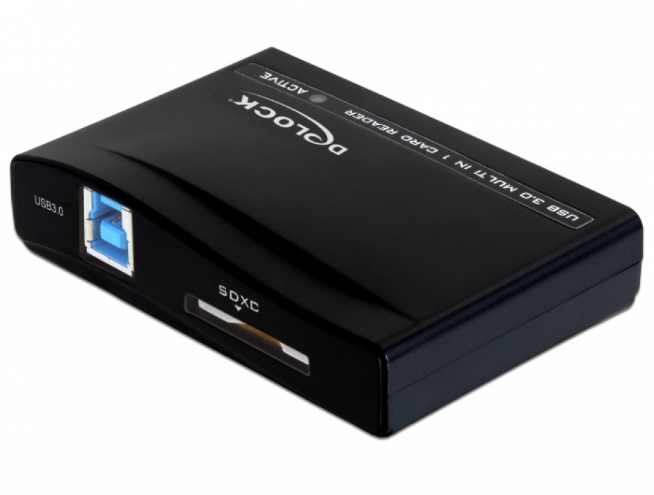 Imagine Cititor de carduri USB 3.0 All in 1, Delock 91712