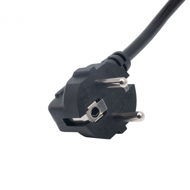 Imagine Cablu de alimentare Dell 3 pini la Schuko 1.5m, AK-NB-02A