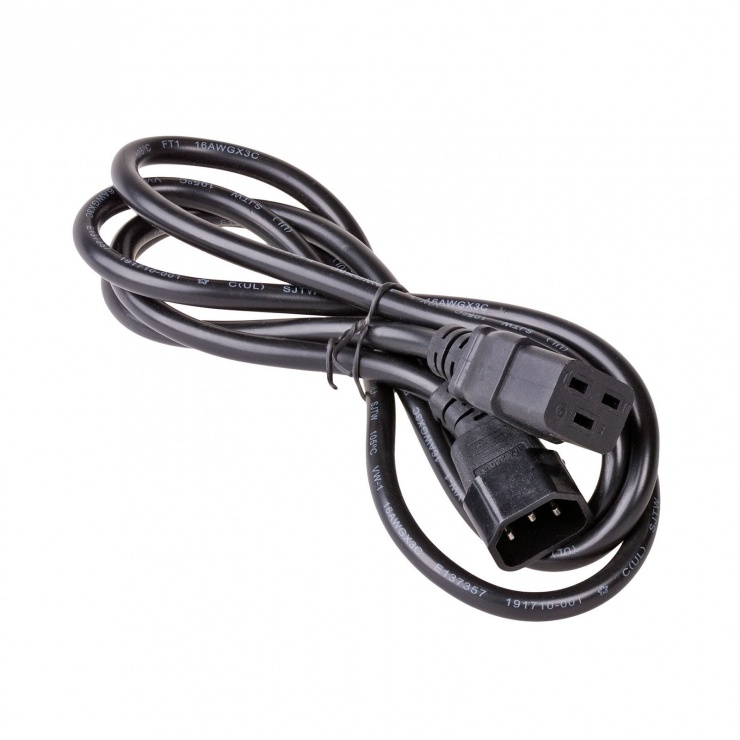 Imagine Cablu de alimentare IEC C14 la C19 1.8m, AK-UP-02
