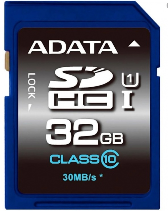 Imagine Card de memorie SDHC 32GB clasa 10, ADATA ASDH32GUICL10-R
