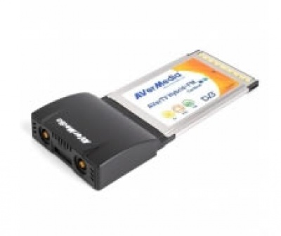 Imagine TV Tuner AverMedia AVerTV-Hybrid-Cardbus, PCMCIA Analog/Digital