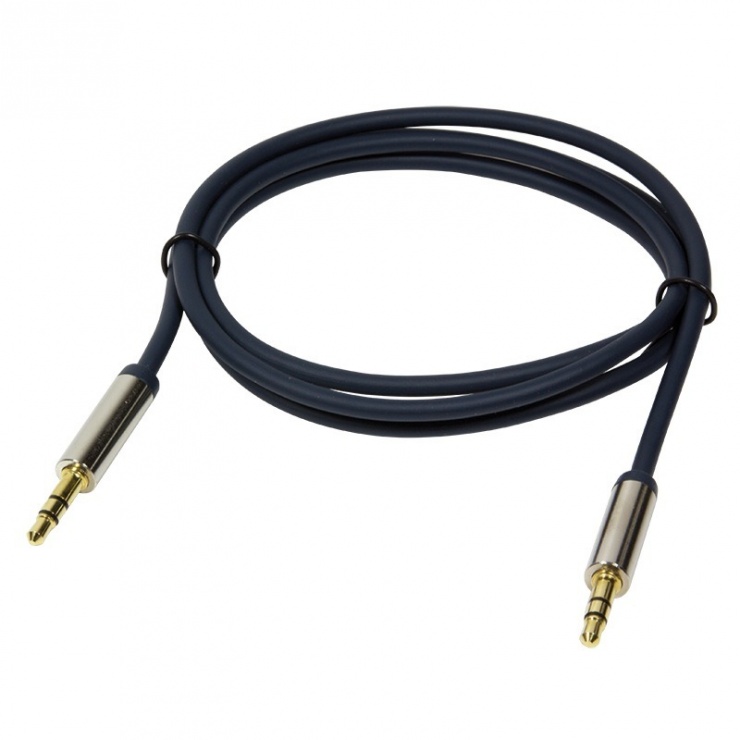 Imagine Cablu audio jack stereo 3.5mm T-T 0.5m, Logilink CA10050