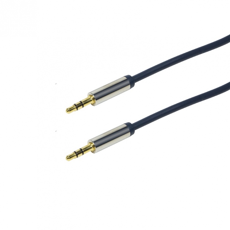 Imagine Cablu audio jack stereo 3.5mm T-T 1.5m, Logilink CA10150