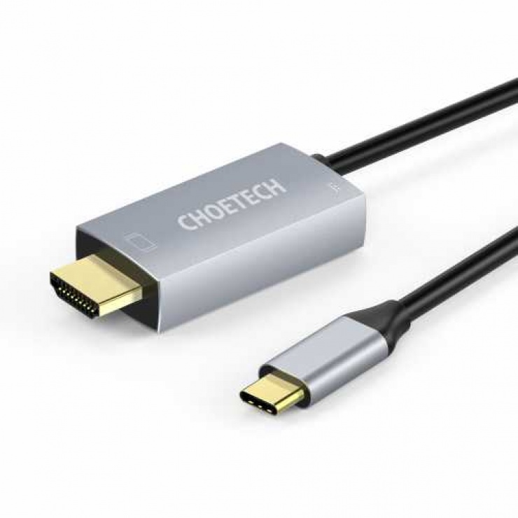 Imagine Cablu audio video USB type C la HDMI 4K@60Hz PD 60W T-T 1.8m, CABLE-USBC/HDMI-CHM180/1.8-CHO
