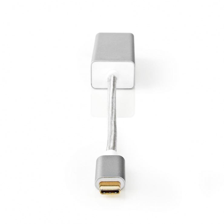 Imagine Adaptor USB 3.2-C Gen 1 la Gigabit LAN Argintiu, Nedis CCTB64950AL02