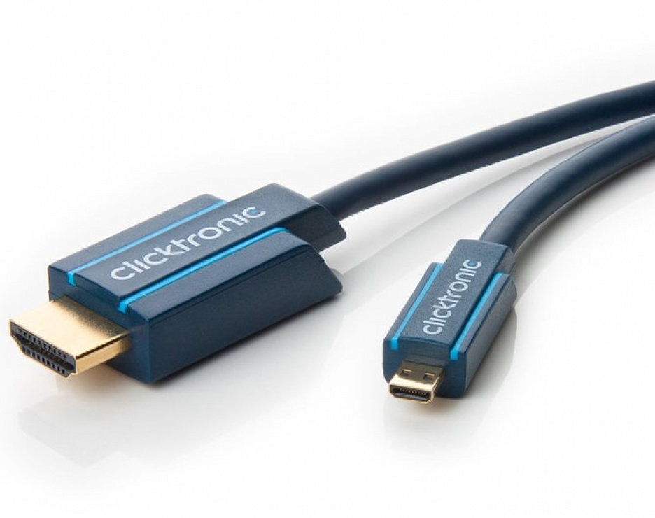 Imagine Cablu HDMI la micro HDMI-D T-T 5m, Clicktronic CLICK70330