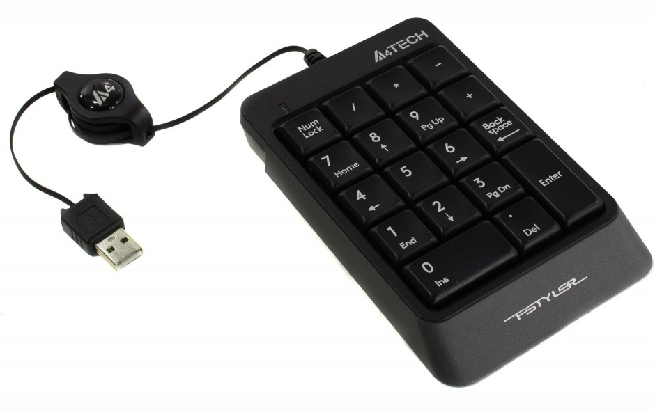 Imagine Tastatura numerica USB, A4Tech FK-13-GR