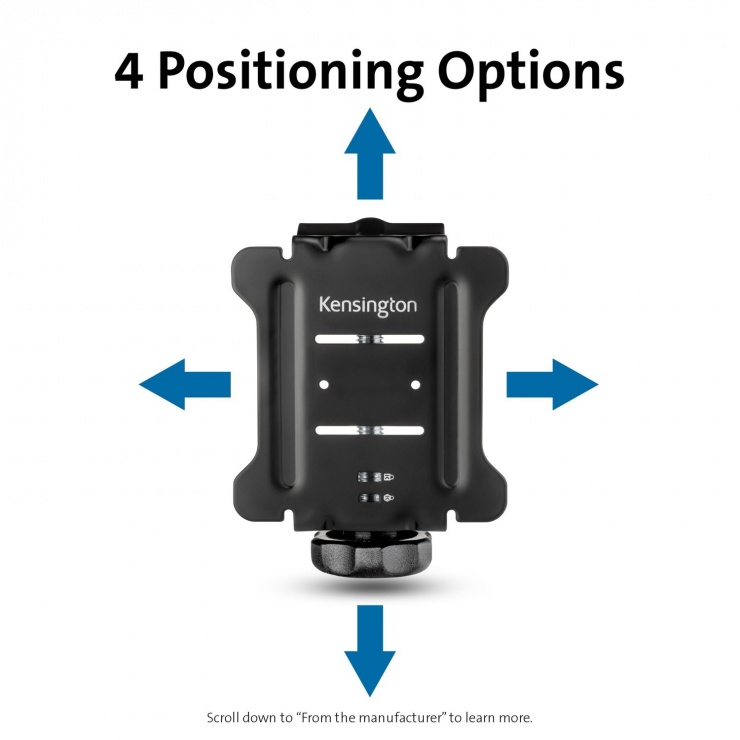 Imagine Suport pentru docking station audio video, Kensington K34050WW
