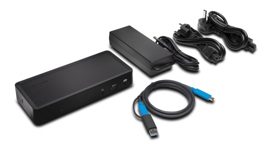 Imagine Docking station USB-C & USB 3.0 la HDMI/Displayport/Gigabit LAN/4 x USB 3.0, Kensington K38240EU