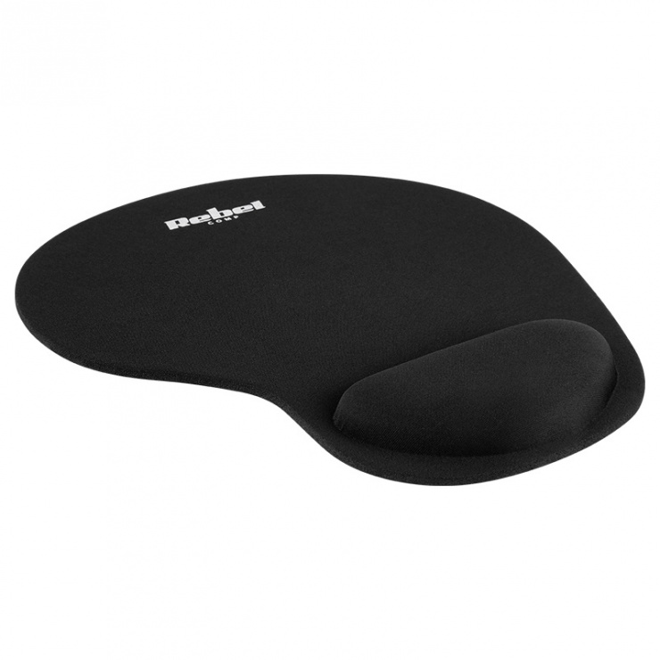 Imagine Mousepad cu suport pentru incheietura mainii Negru, KOM1191