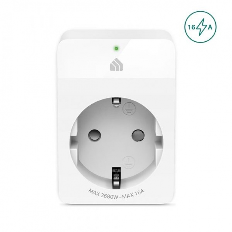 Imagine Priza inteligenta Schuko Wi-Fi 16A, TP-LINK KP105