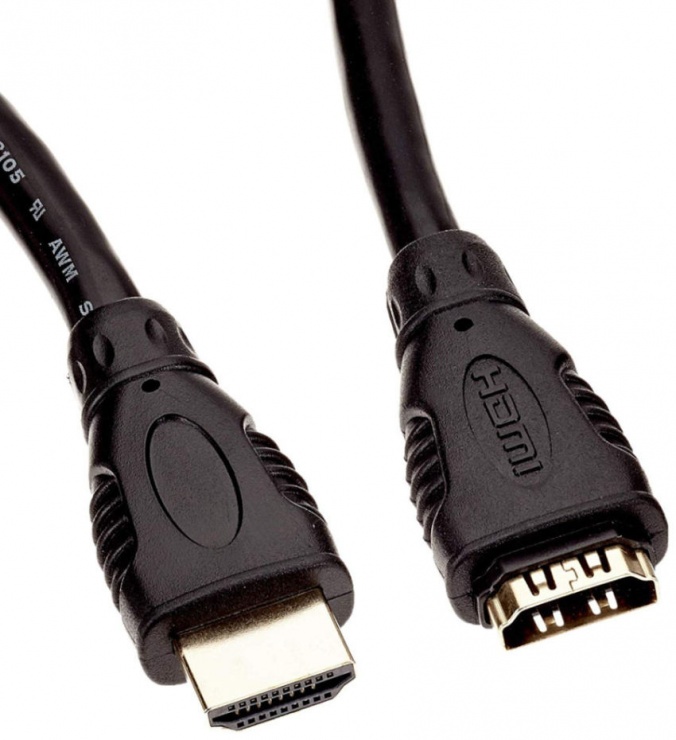Imagine Cablu prelungitor HDMI 4K30Hz T-M 5m Negru, kphdmf5