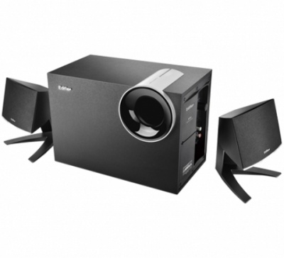 Imagine Boxe 2.1 Edifier M1380 28W telecomanda pe fir, black