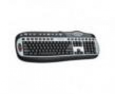 Imagine Tastatura Delux Office&Multimedia, Silver/Black, DLK-8000TO