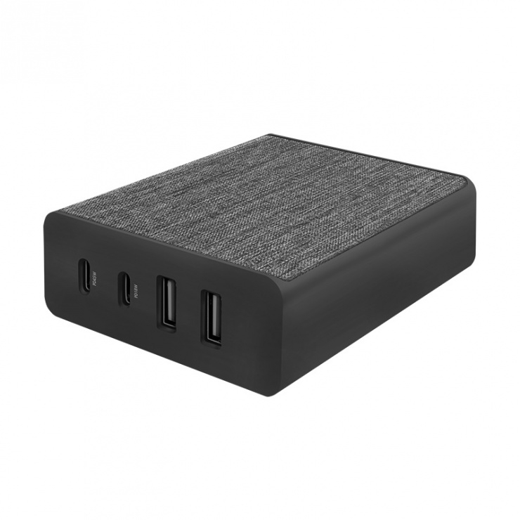 Imagine Incarcator priza 2 x USB-C + 2 x USB-A 3A/75W, Logilink PA0232
