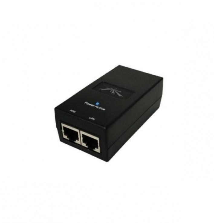 Imagine Adaptor PoE Gigabit 24V/0.5A, UBIQUITI POE-24-12W-G