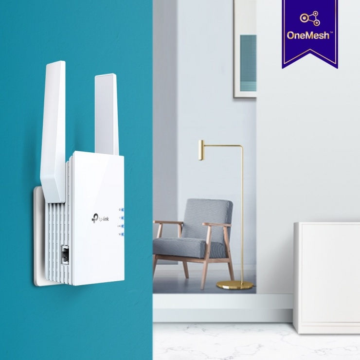 Imagine Range Extender Wi-Fi Gigabit AX1800, TP-LINK RE605X