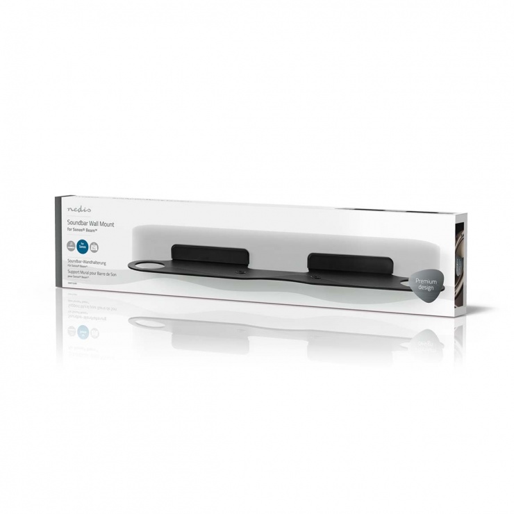 Imagine Suport soundbar montare perete, Nedis SBMT55BK