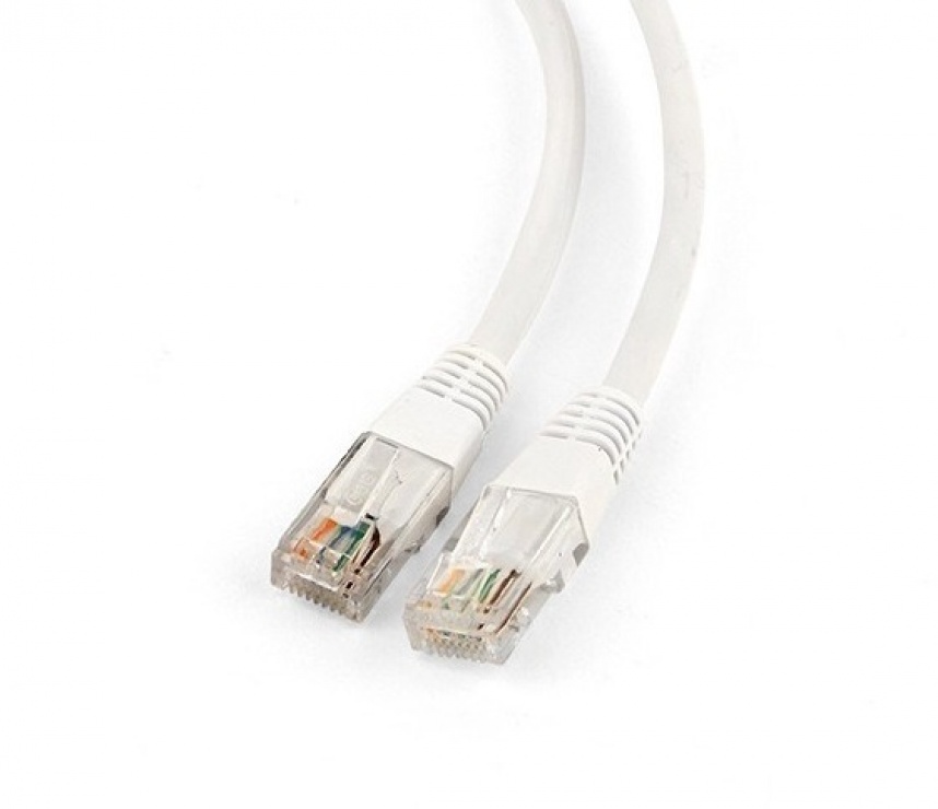 Imagine Cablu de retea RJ45 cat 5e UTP 0.25m Alb, Spacer SP-PT-CAT5-0.25M