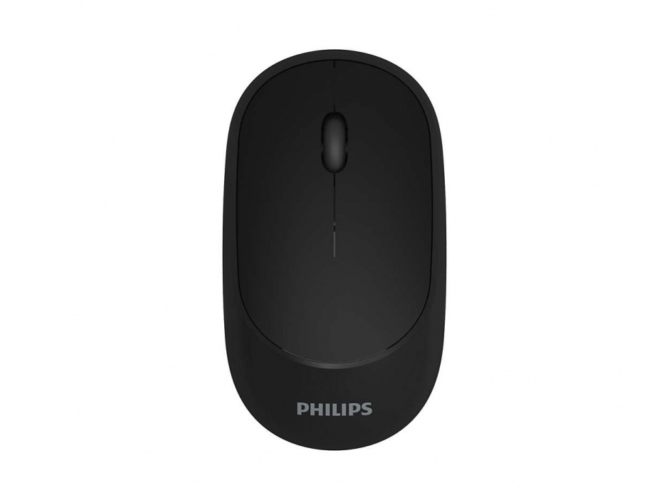 Imagine Mouse optic wireless Negru, Philips SPK7314