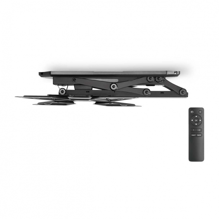 Imagine Suport TV 23 - 55" pentru tavan cu telecomanda, Nedis TVCM5830BK