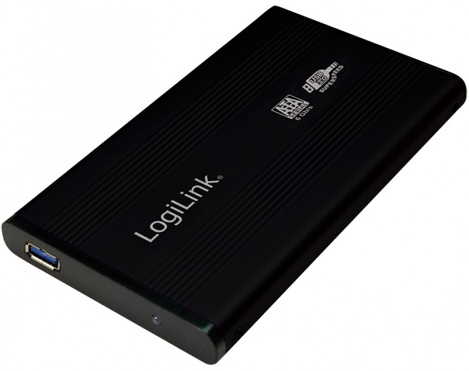 Imagine Rack extern pentru HDD SATA 2.5" la USB 3.0 Negru, Logilink UA0106