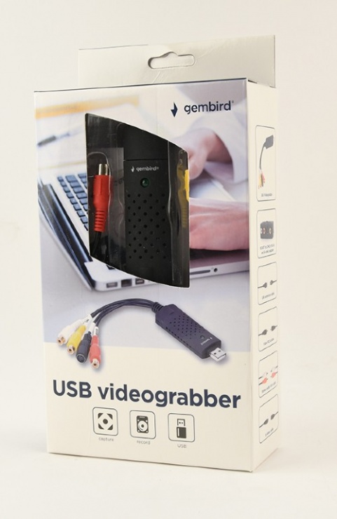 Imagine Placa de captura externa USB, Gembird UVG-002