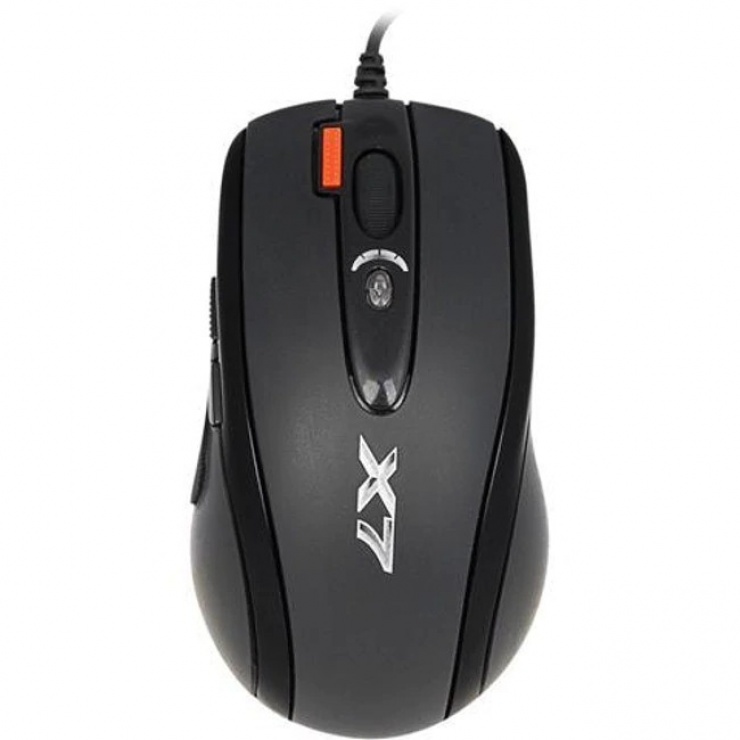 Imagine Mouse gaming USB Negru, A4tech X-710BK