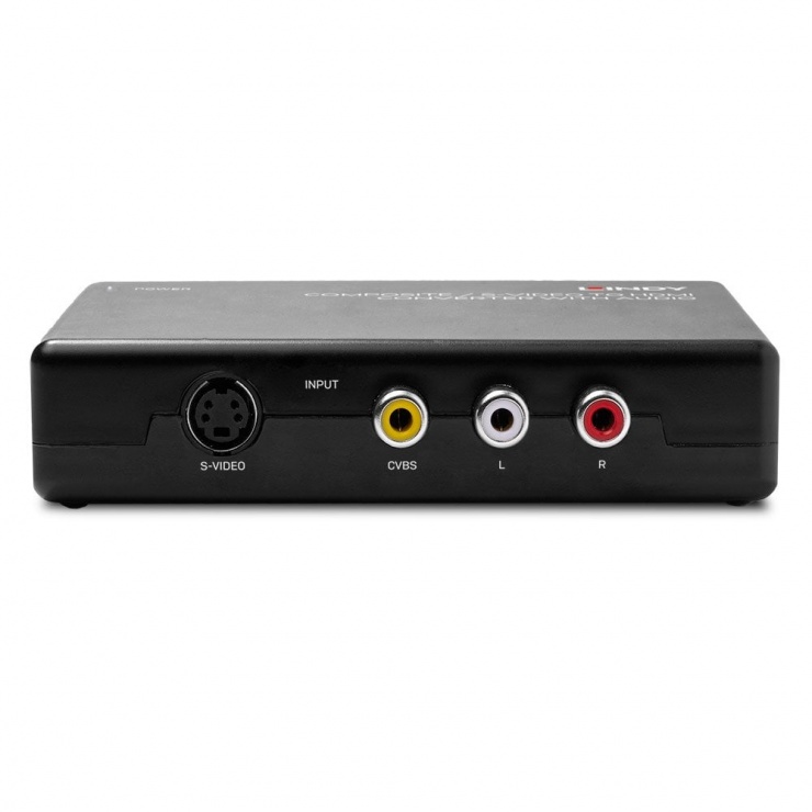 Imagine Convertor Composite RCA/ S-Video la HDMI, Lindy L38394