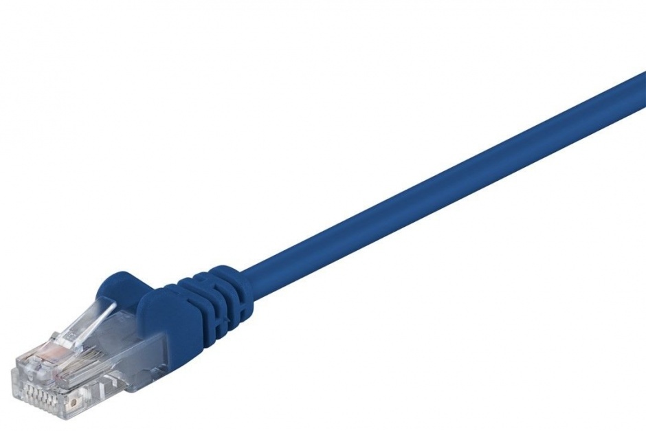 Imagine Cablu de retea RJ45 UTP cat.6 0.5m Albastru, sp6utp005B