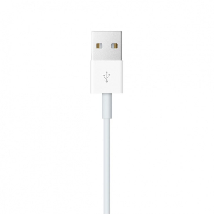 Imagine Cablu de incarcare USB-A pentru Apple Watch 0.3m Alb, Apple MX2G2ZM/A