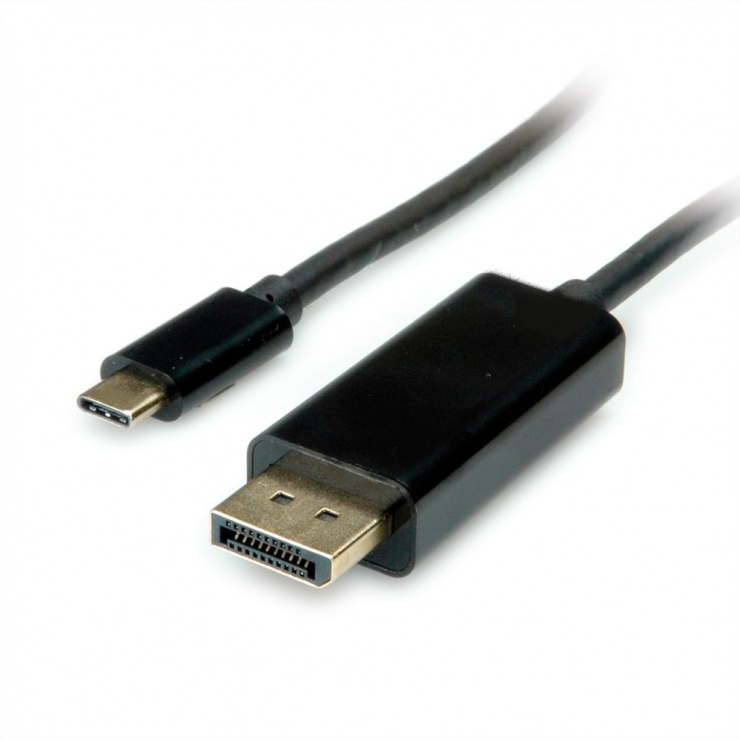 Imagine Cablu USB type C la Displayport 4K60Hz 1m T-T Negru, S3732