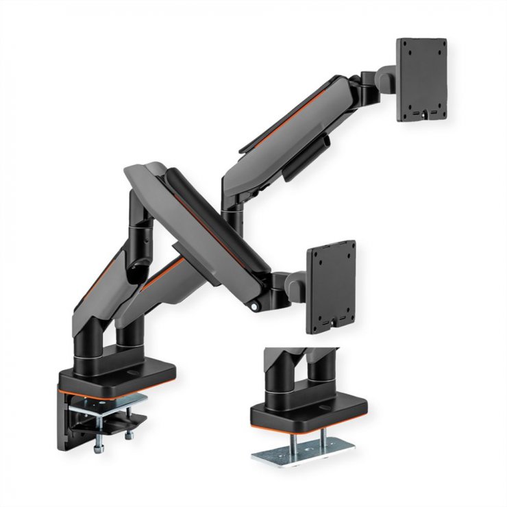 Imagine Suport masa pentru 2 monitoare 17"-35" max.20kg, Roline 17.03.1109