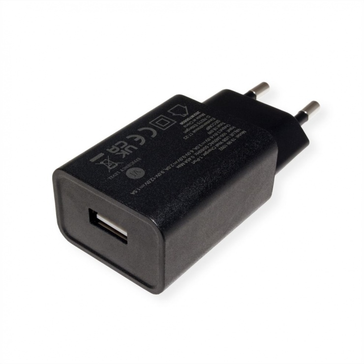 Imagine Incarcator priza USB-A 18W Incarcare rapida, Value 19.99.1092