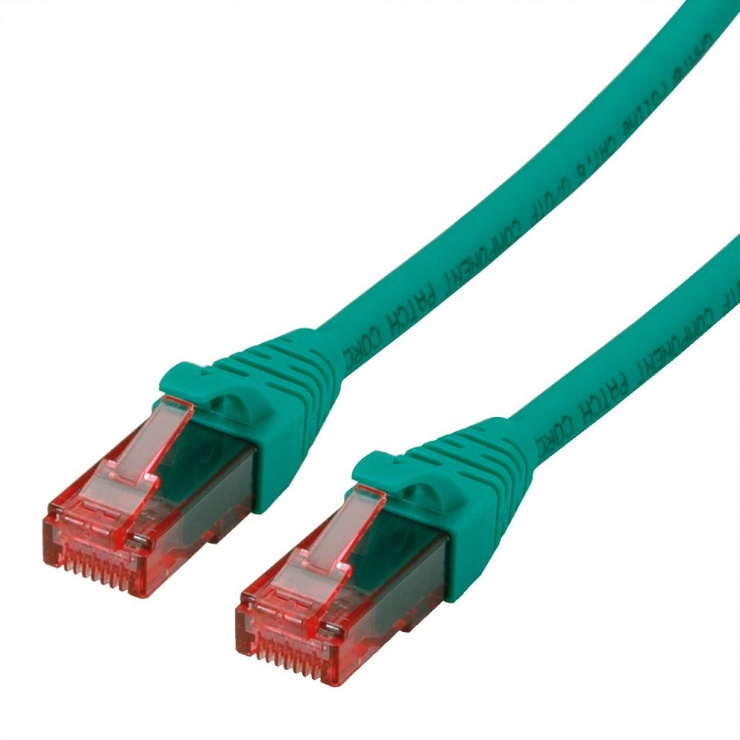 Imagine Cablu de retea UTP Cat.6 Component Level LSOH 20m Verde, Roline 21.15.2539