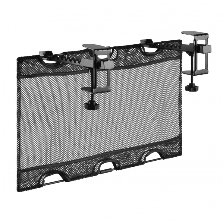 Imagine Organizator cabluri sub masa Negru, InLine IL23199B