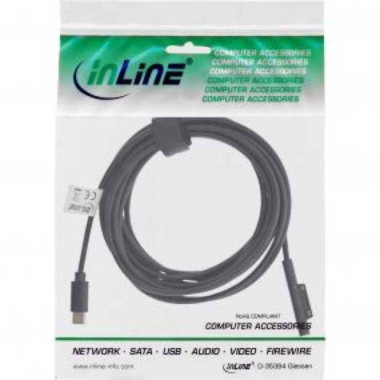 Imagine Cablu de alimentare USB Type-C la Surface Pro 3A 2m, Inline IL26670A