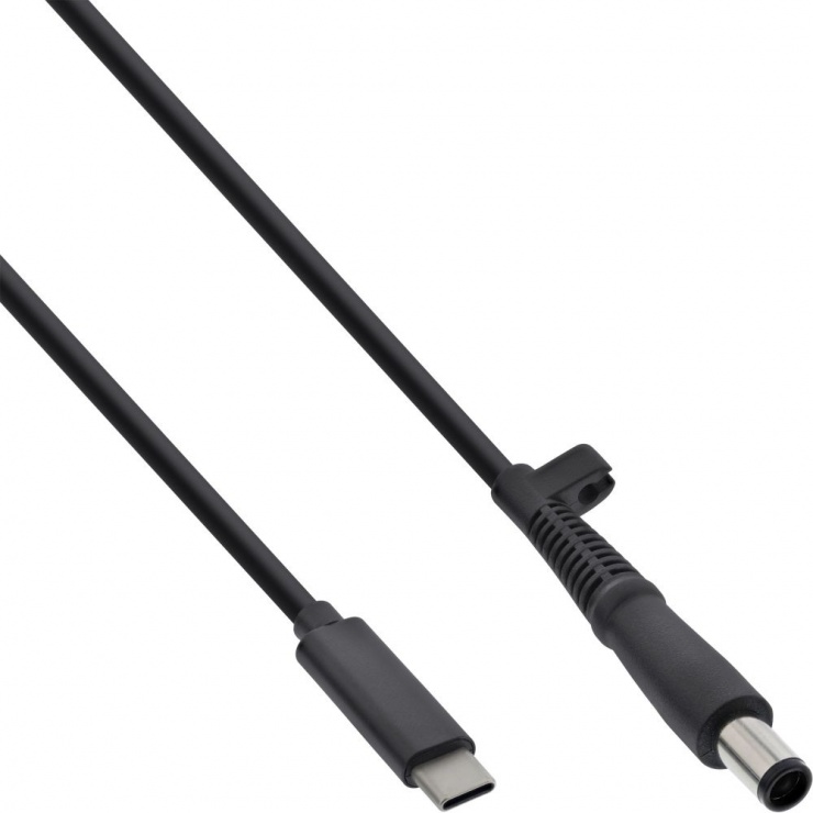 Imagine Cablu de alimentare USB Type-C la DC 7.4/5.0/0.6mm HP 3.25A 2m, Inline IL26673