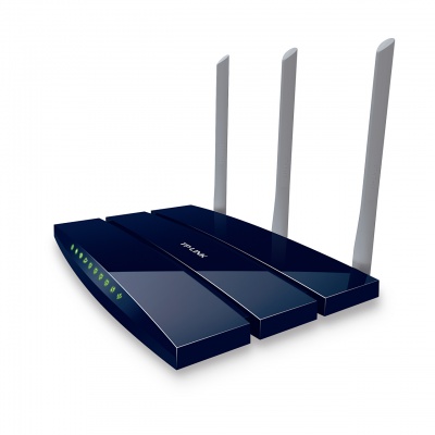 Imagine Router Wireless N Gigabit 300Mbps, TP-Link TL-WR1043ND