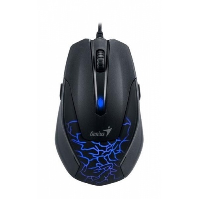 Imagine Mouse GENIUS "X-G500", Black, Gaming, 6 butoane, USB 
