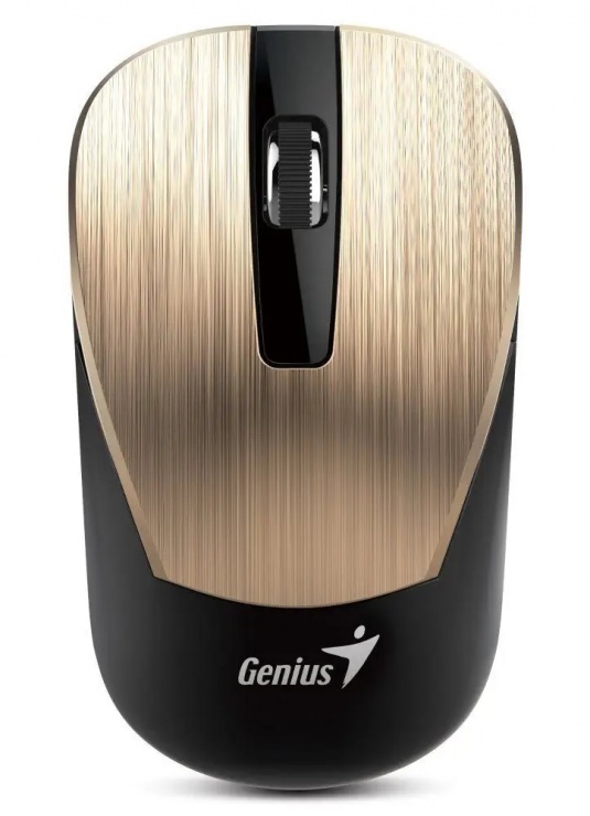 Imagine Mouse wireless NX-7015 Negru/Auriu, Genius