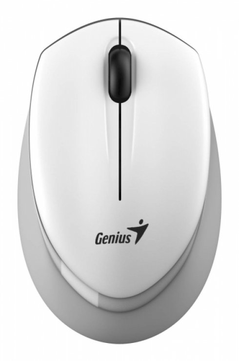 Imagine Mouse optic wireless Alb-Gri, Genius NX-7009